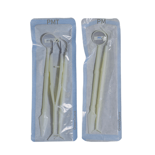 Green Guava Probe, Mirror, Tweezers - Vitalticks PVT LTD