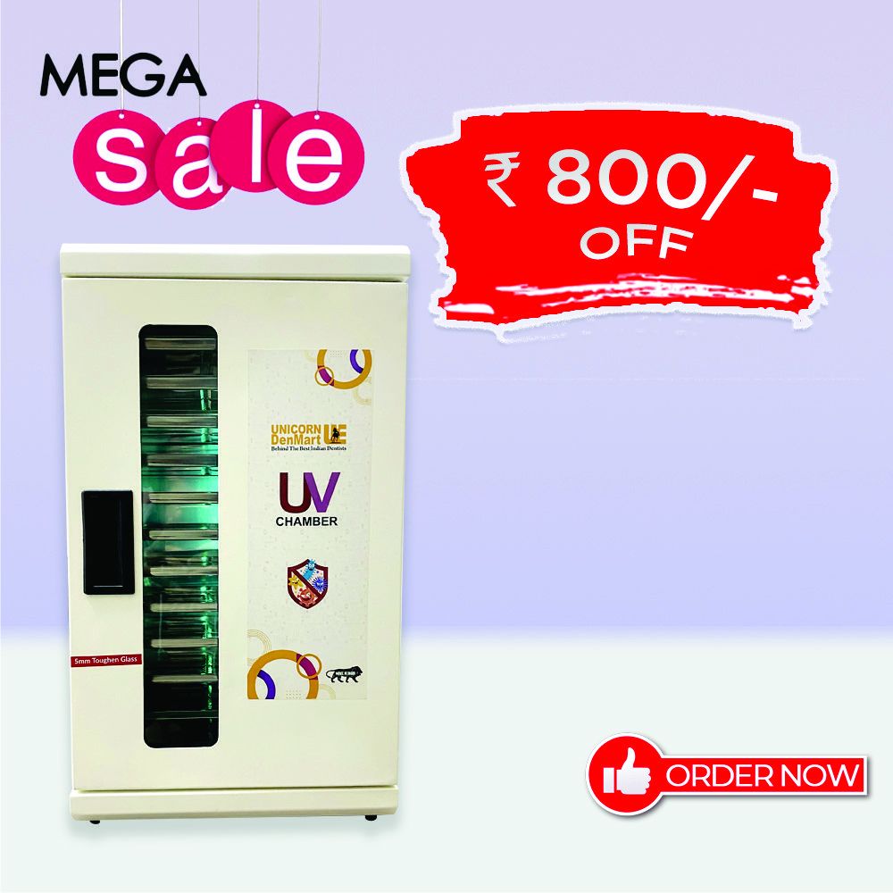 Unicorn Ultraviolet (UV) chamber with 12 SS trays - Vitalticks