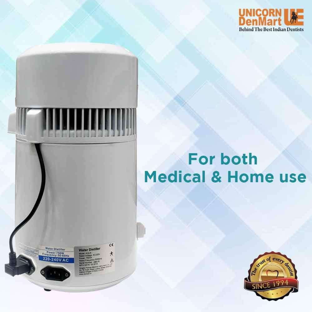 Fomos Aqua Water Distiller for Dental and Multipurpose Use - Vitalticks
