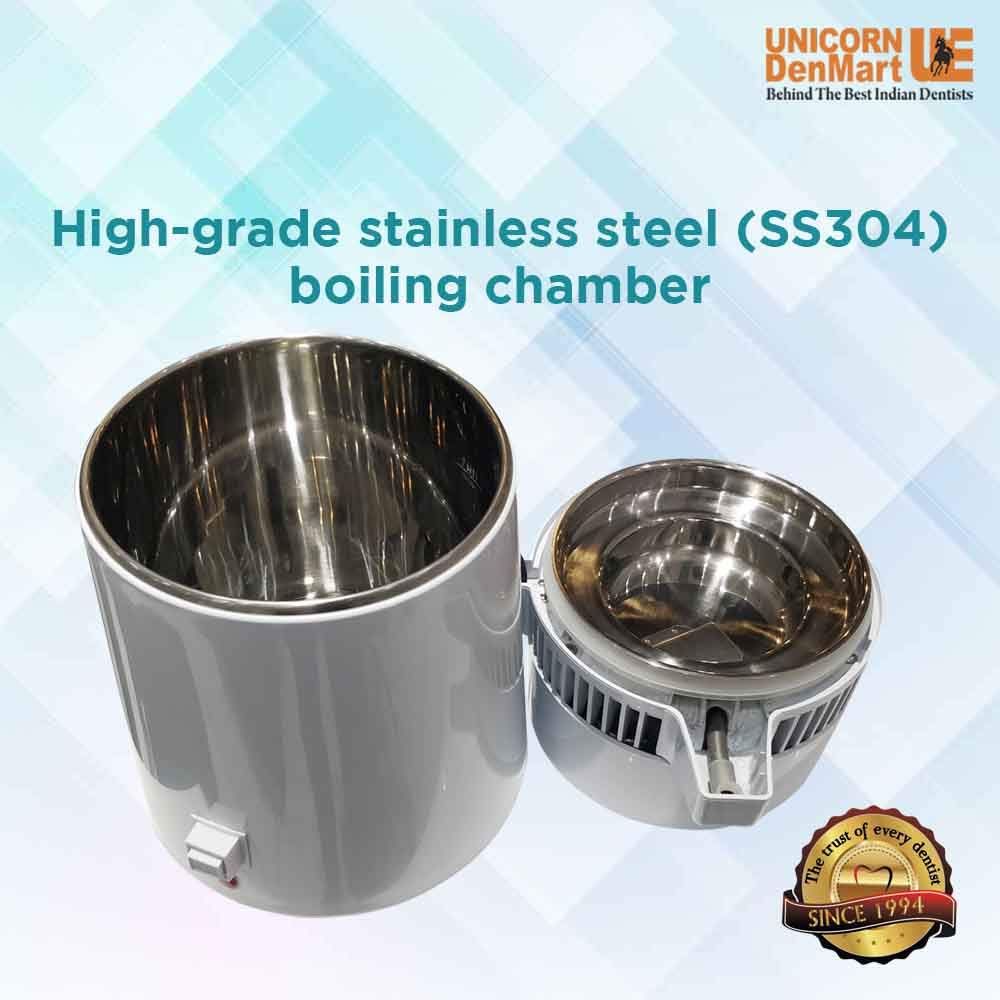 Fomos Aqua Water Distiller for Dental and Multipurpose Use - Vitalticks