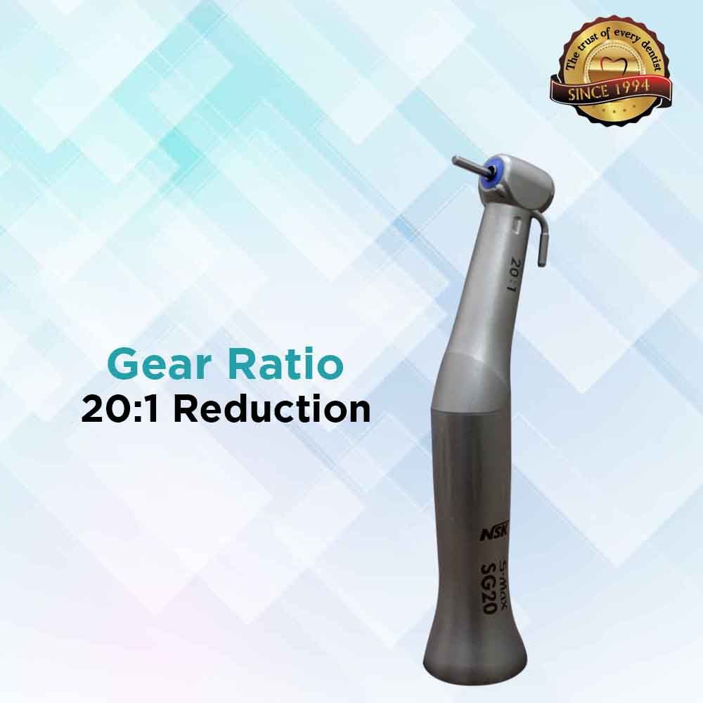 NSK SG20 Implant Surgical Handpiece with 20:1 Gear Ratio - Vitalticks PVT LTD