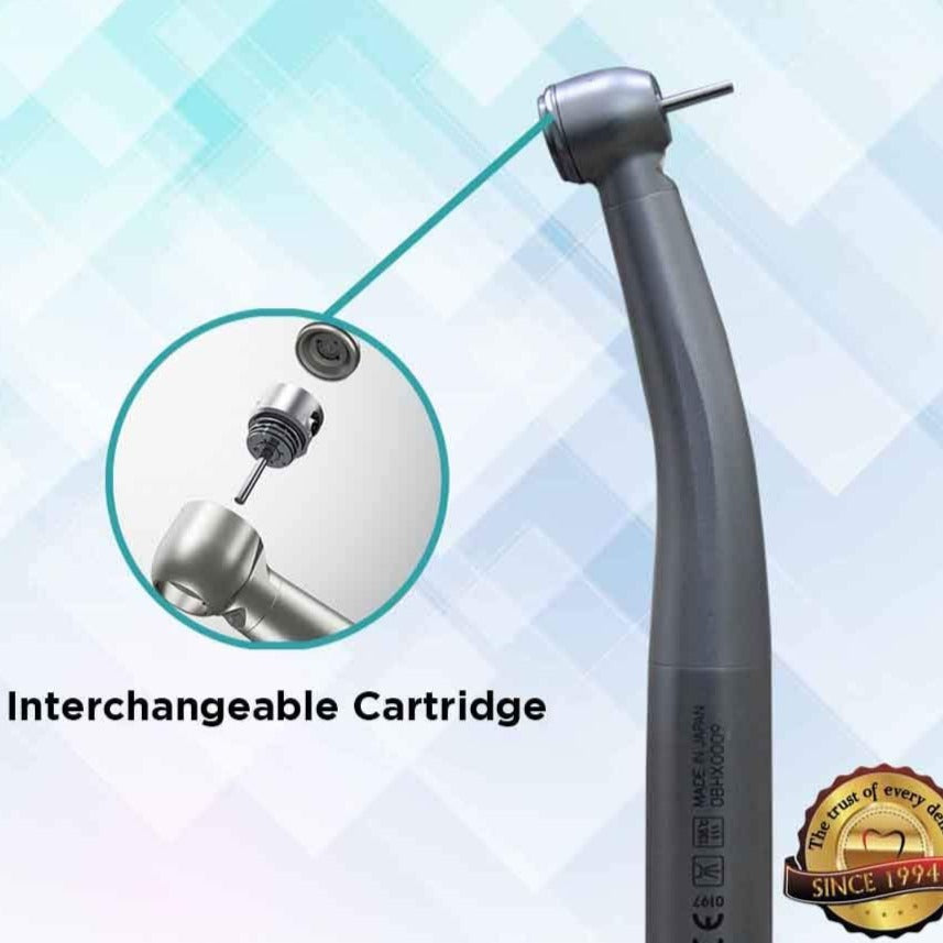 NSK Dyna-LED High Speed Air Rotor Hand-Piece (Standard Head 2 Hole) - Vitalticks PVT LTD