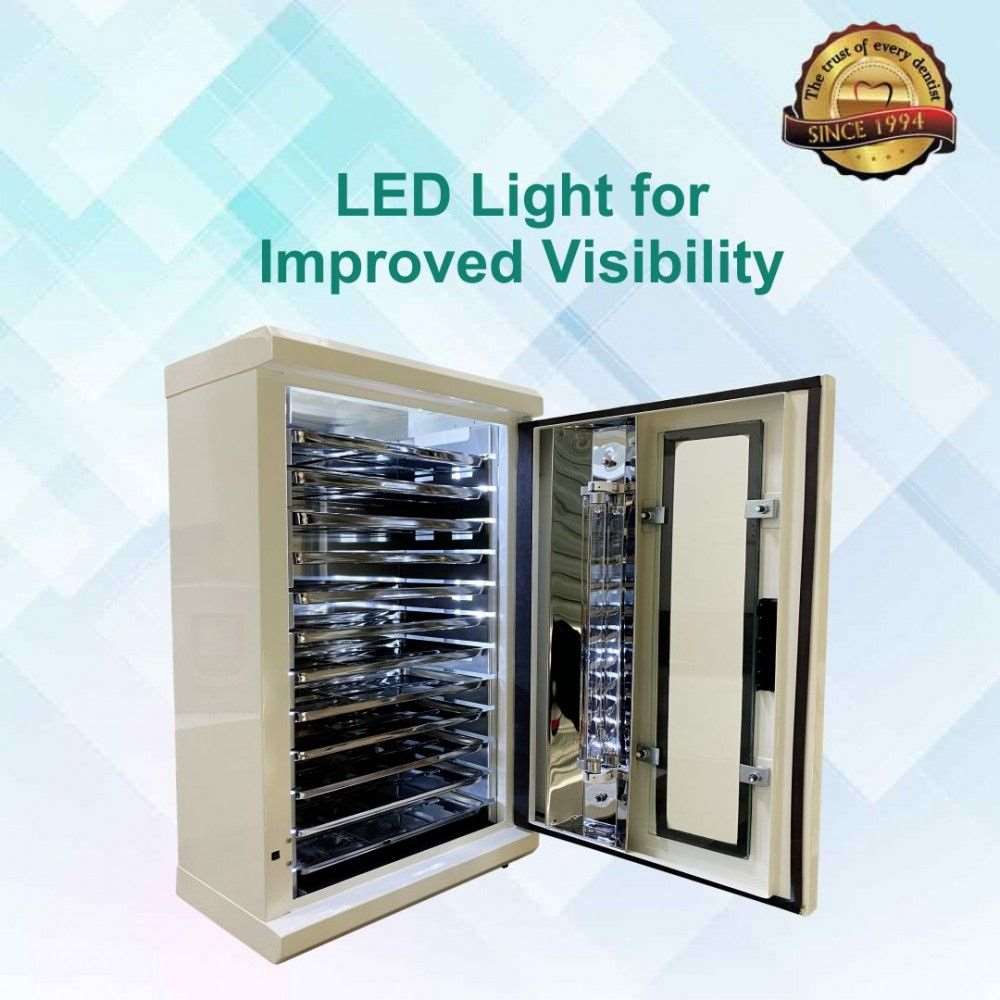 Unicorn Ultraviolet (UV) chamber with 12 SS trays - Vitalticks