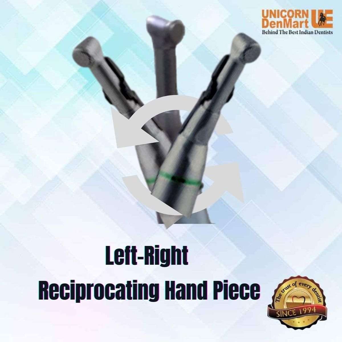 Unicorn Denmart Endo SMART Cordless Dental Endomotor with LED Head - Vitalticks