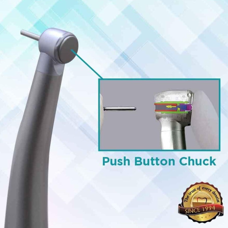 NSK S-MAX Pico Air Turbine with Ultra Mini Hand Piece (B2 Two Hole) - Vitalticks PVT LTD