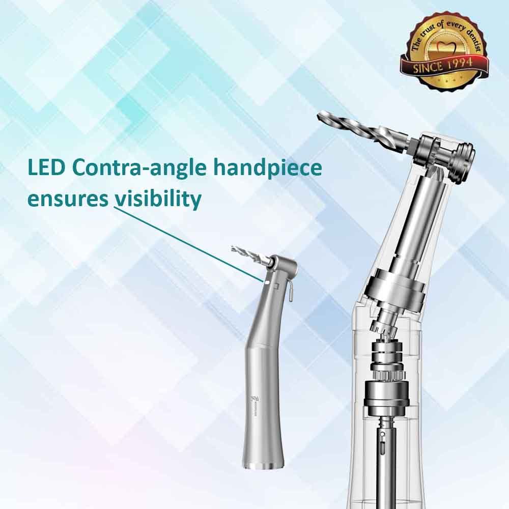 Woodpecker Implant X Motor with FREE API sinus lift kit or Bone Scarpper - Vitalticks