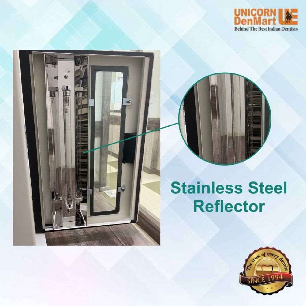 Unicorn Ultraviolet (UV) chamber with 12 SS trays - Vitalticks