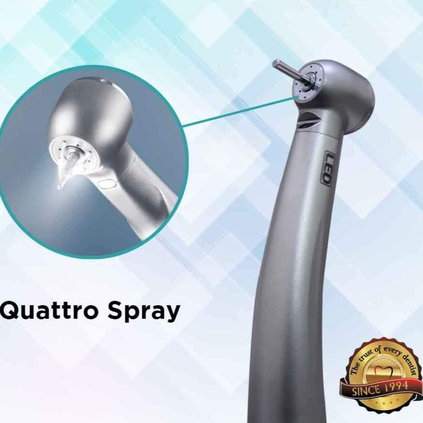 NSK Dyna-LED High Speed Air Rotor Hand-Piece (Standard Head 2 Hole) - Vitalticks PVT LTD