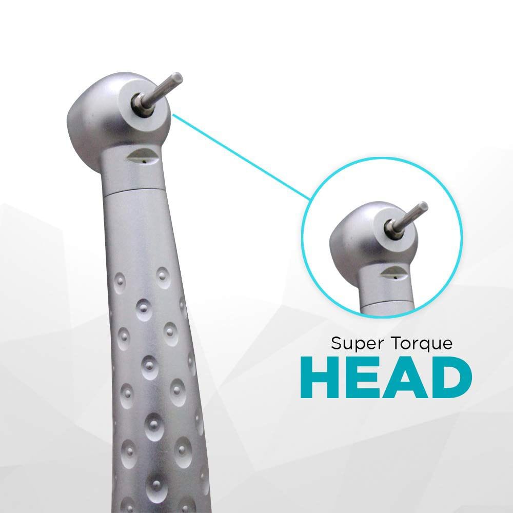 Tornado Super Torque Head High Speed Air Rotor Hand Piece - Vitalticks PVT LTD