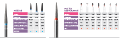 Prima Dental Operative Diamond Burs