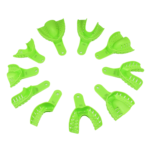 Green Guava Impression Trays - Autoclavable - Vitalticks PVT LTD