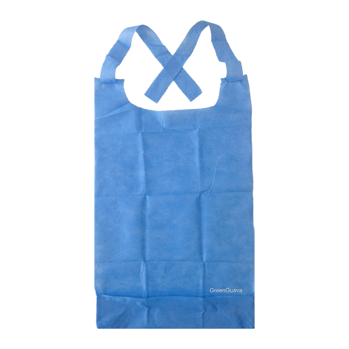 Green Guava Dental Bib (Tie On) - Vitalticks PVT LTD