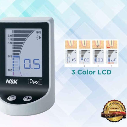 NSK iPex II next generation Digital Advanced Apex Locator - Vitalticks