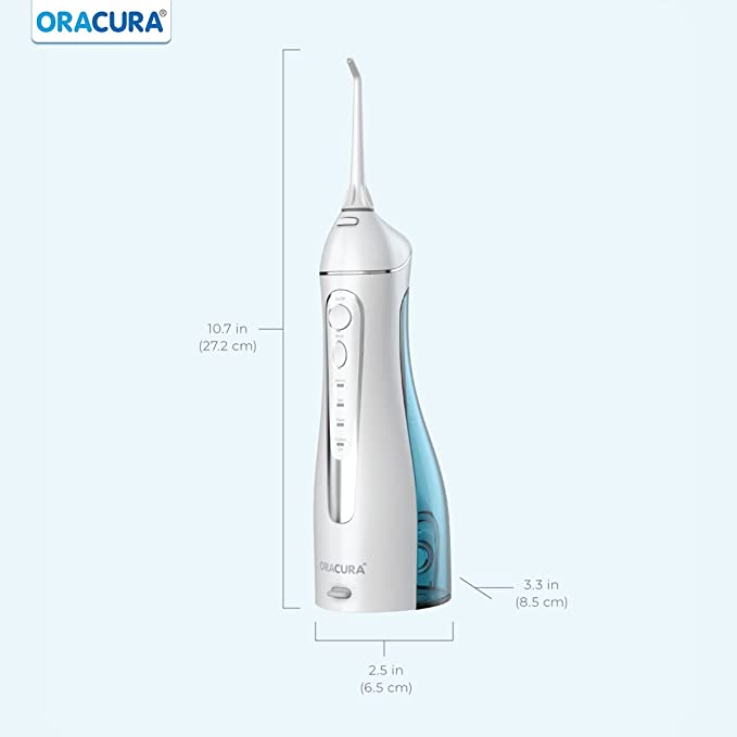 ORACURA Smart PLUS Water Flosser OC200 With 5 Tips - Vitalticks PVT LTD