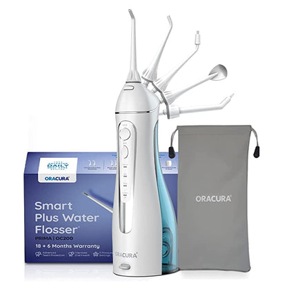 ORACURA Smart PLUS Water Flosser OC200 With 5 Tips - Vitalticks PVT LTD