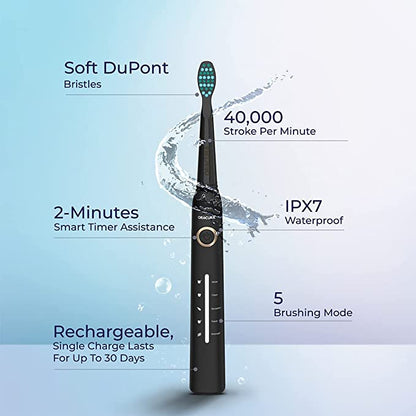 ORACURA Sonic Electric Toothbrush SB200 - Vitalticks PVT LTD