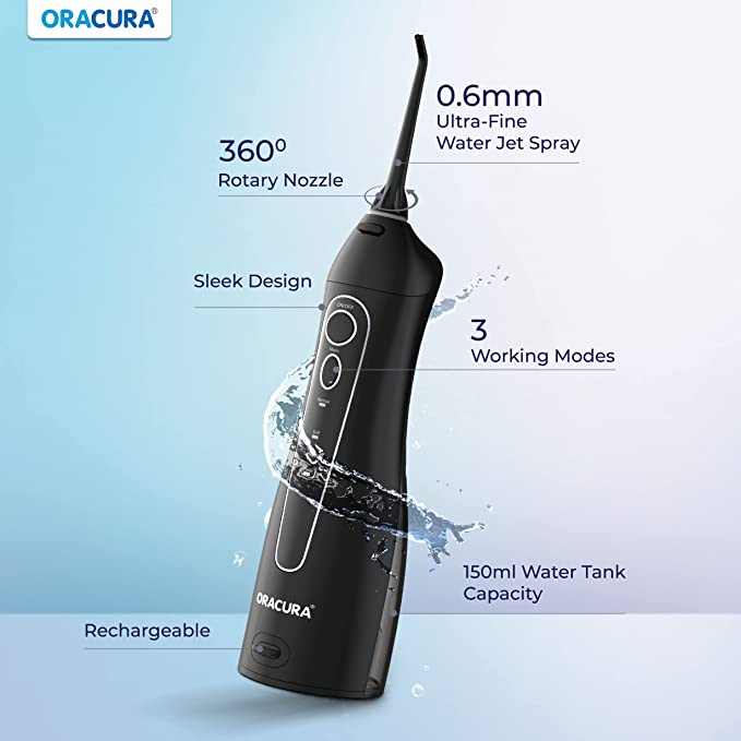 ORACURA Smart Water Flosser OC010 Without Protective Case - Vitalticks PVT LTD