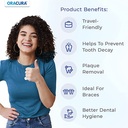 ORACURA Smart Water Flosser OC010 Without Protective Case - Vitalticks PVT LTD