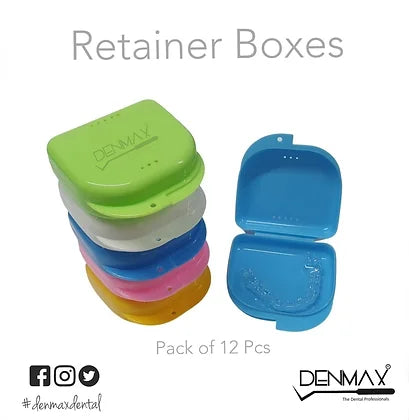 Denmax Retainer Box - 12 Pcs - Vitalticks PVT LTD
