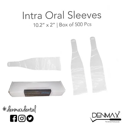 Denmax Intra Oral Sleeves - 500 Pcs - Vitalticks PVT LTD