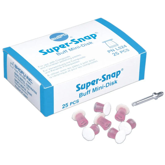 Shofu Super-Snap Buff Mini -Disk - Vitalticks PVT LTD